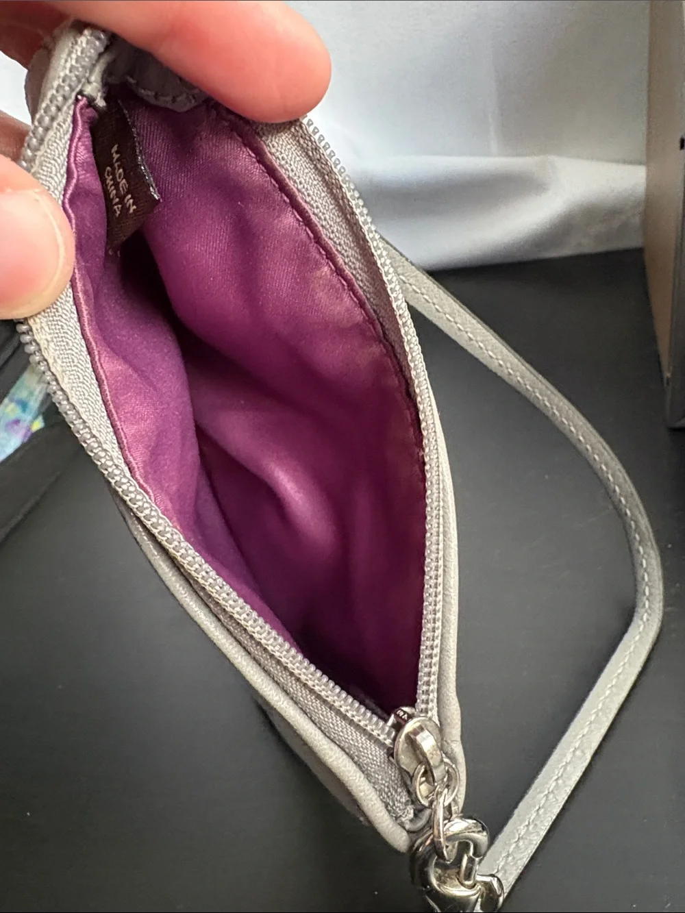 Coach sleek wristlet